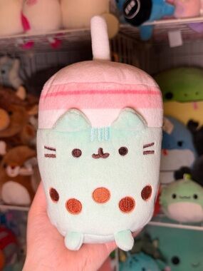 Pusheen Cat Boba Tea Sips 6” Collectible Stuffed Plush